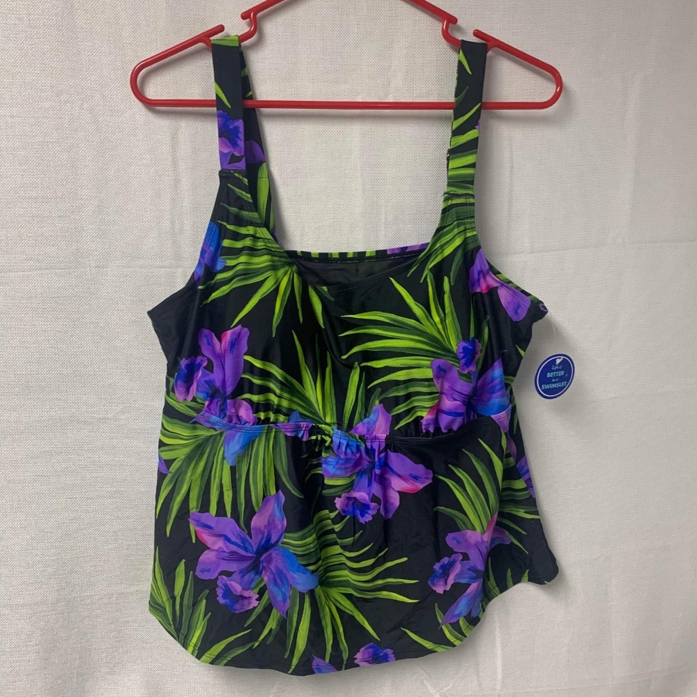 Tankini top - size 20 - new with tags